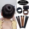 Double Bun Hairstyle Maker for Girls - Easy Snap Hair Tie and Accessories