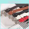 Stylish New Women's Casual Pu Leather Belt With Prong Buckle For Versatile Fashion