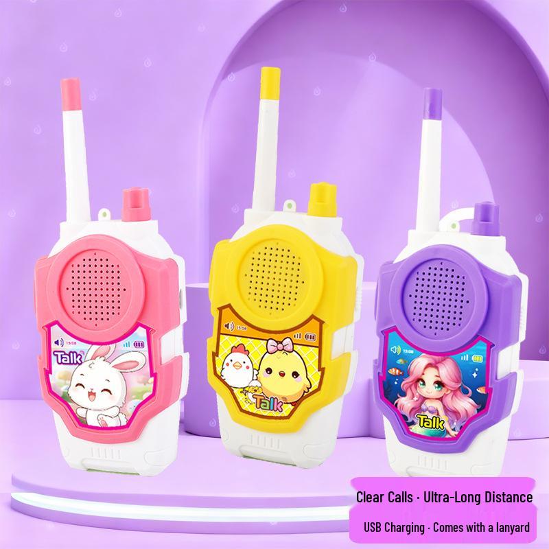 Детская беспроводная рация: Интерактивная игрушка-рация для родителей и детей