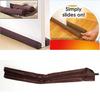 Wind Dust Blocker Sealer Stopper Insulator Door Window Home Decor Brown