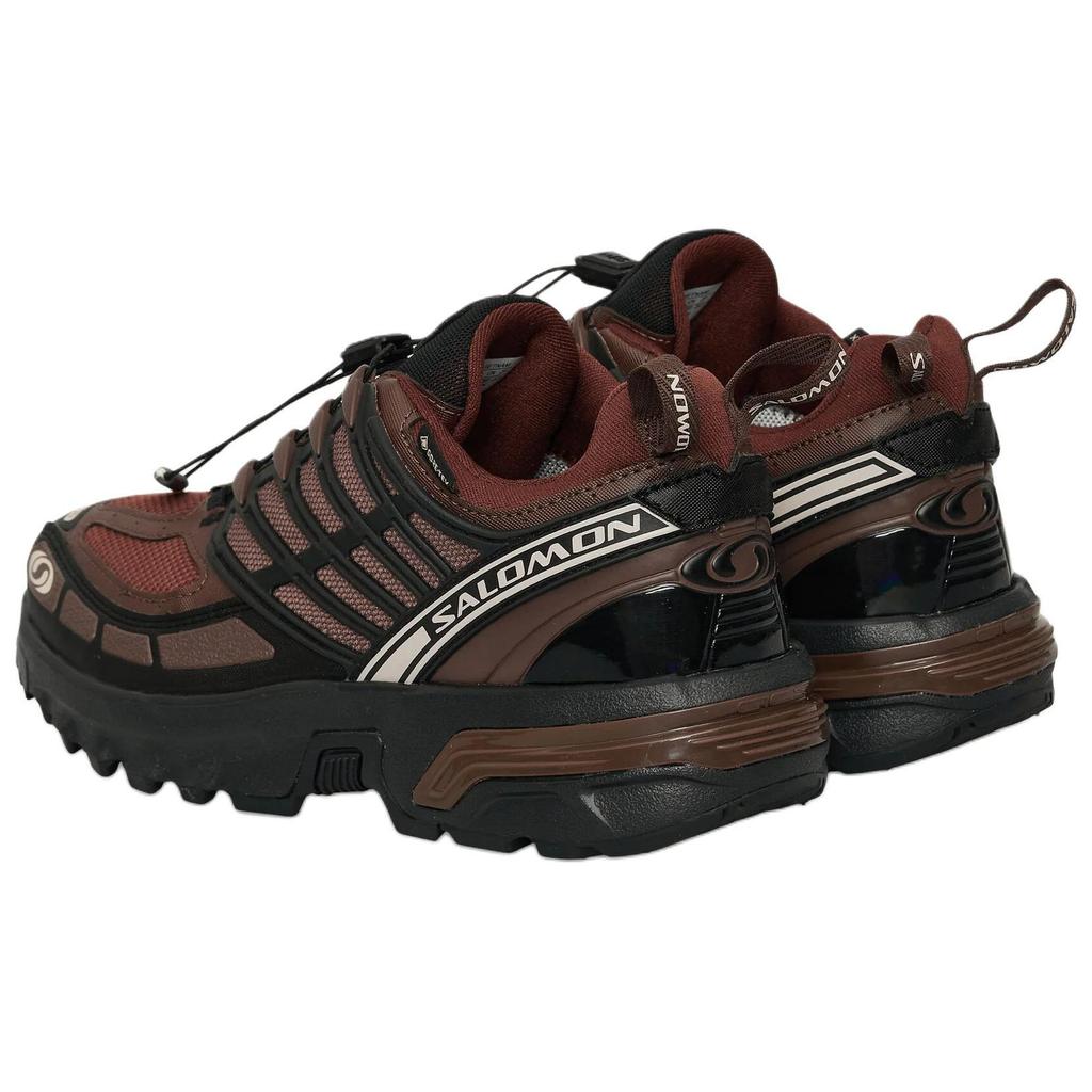 SALOMON ACS PRO Нескользящие Устойчивые к истиранию Низкие Кроссовки для трейлраннинга Унисекс Коричневые 477364