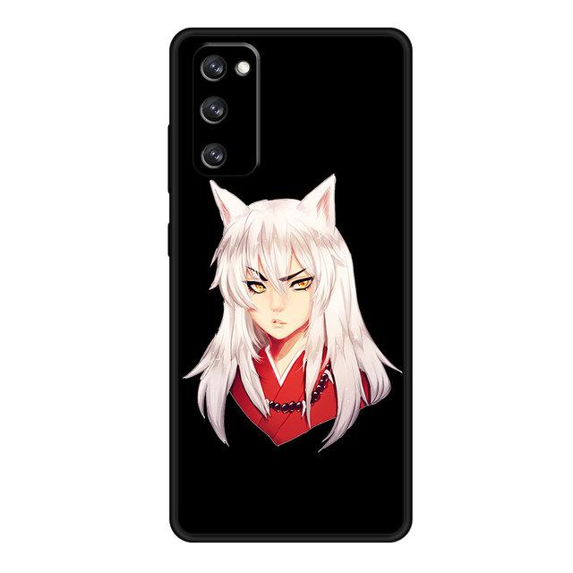 Стильный чехол для телефона с милым аниме Inuyasha для Samsung Galaxy S9 S22 Ultra 5g S21 Plus S20 Fe S10e Note 20 10 S7 S10 Lite S8
