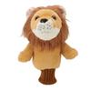 Чехол для клюшки Lion Club Милый мультяшный в форме животного Защита от царапин и столкновений Мягкий плюшевый чехол на голову драйвера