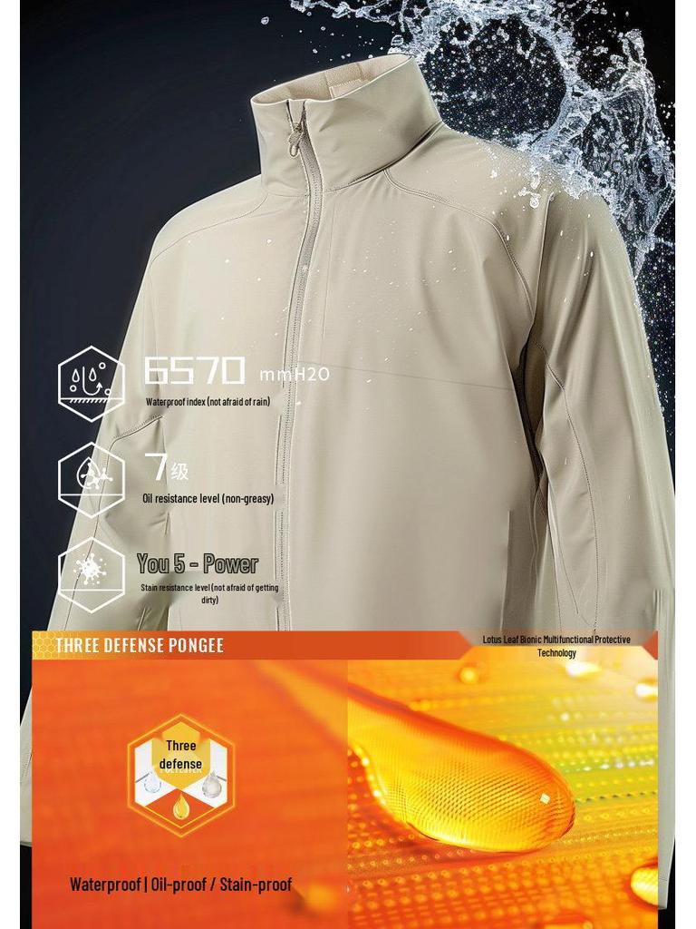 Customized Company Outdoor Jackets with Logo for Autumn/Winter Employee Workwear