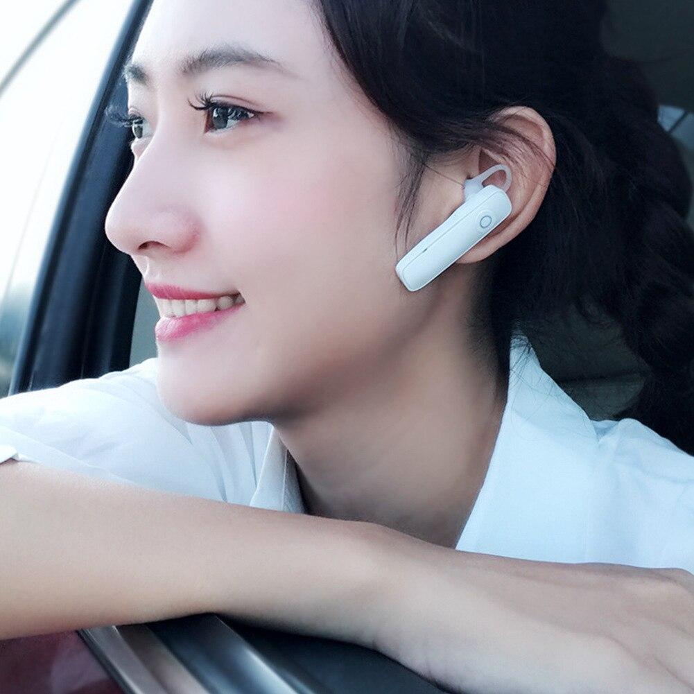 Bluetooth-гарнитура Стерео Беспроводной Наушник Шумоподавление Односторонняя Бизнес-гарнитура Tws Мини Портативный M165 4.0 Спорт