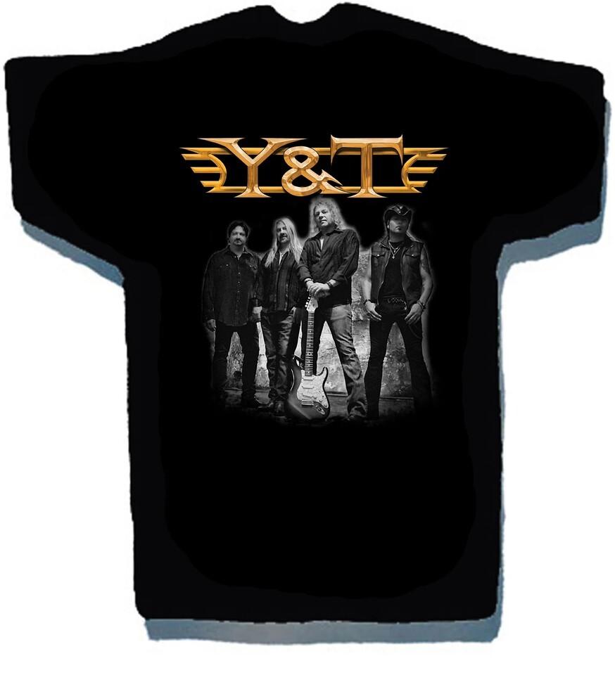 In Concert Live YampT Band Shirt Classic Black Unisex S2345XL Unisex T-Shirt