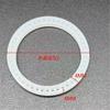 10pcs MY-380F Ink wheel coding machine accessories  DK1100 copper particle fixing rubber ring, blocking rubber strip