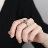 New 925 Sterling Silver Vintage Animal Ring Adjustable Simplicity Fashion Exquisite for Women Girlfriend Jewelry Wedding Gifts