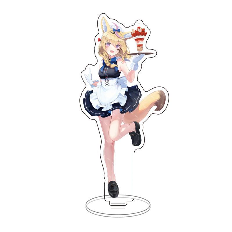 Японское аниме Hololive Vtuber, акриловая фигурка Usada Pekora Uruha Rushia Hosimati Suisei Inugami Korone, модель на подставке