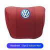 For Volkswagen VW Car Headrest Lumbar Support Cotton Neckpillow Waist Cushion Golf 4 5 6 7 Polo Jetta Sagitar Magotan Passat B5 zr7