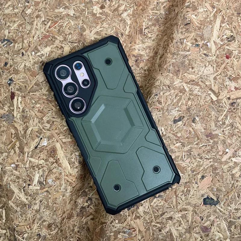 U-ag Ограниченная серия Pathfinder для Magsafe Магнитный Чехол Coque для Samsung Galaxy S26 S25 S24 S23 Ultra Прочный Ударопрочный Чехол Etui Funda