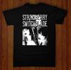 НОВАЯ Мужская футболка Strawberry Switchblade Черная Унисекс от S до 5XL Унисекс Футболка
