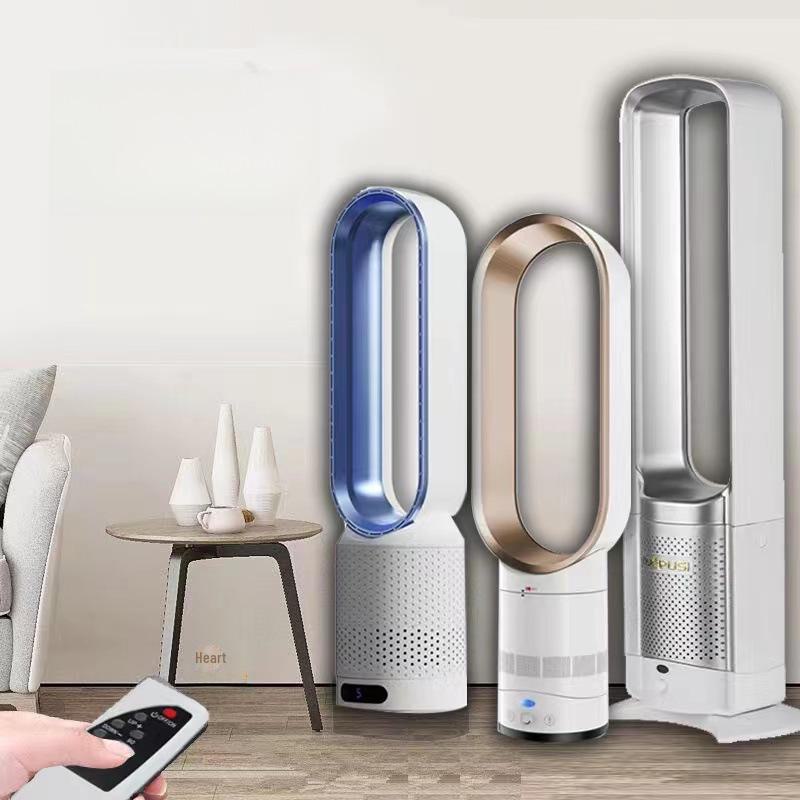 Bladeless Silent Air Circulation Fan for Desktop, Floor, Office, and Home