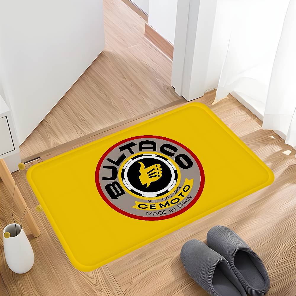 Bultacos Alpina Floor Mat Rectangle Anti-slip Home Soft Badmat Front Door Indoor Outdoor Mat Welcome Doormat