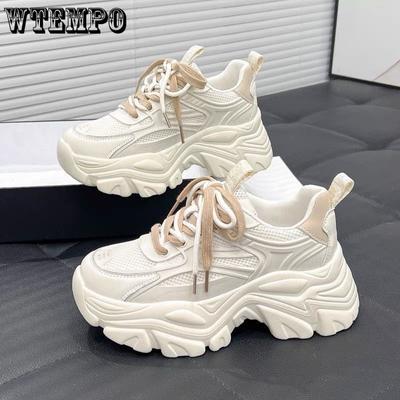 Папина обувь, женская весенне-летняя толстая подошва, универсальная повседневная спортивная обувь Ins Tide