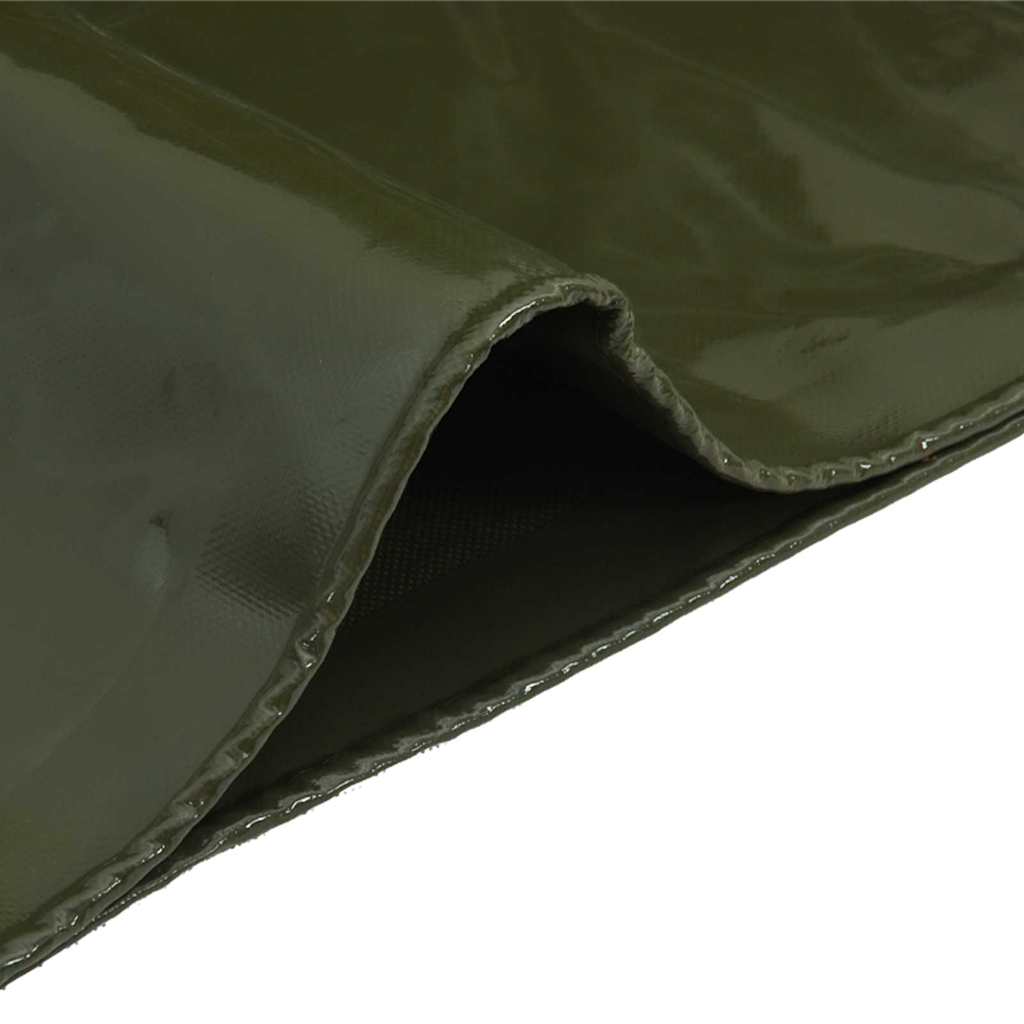 Plane 650g m² Olive Green 3 x 5 m Canvas with PVC Coating