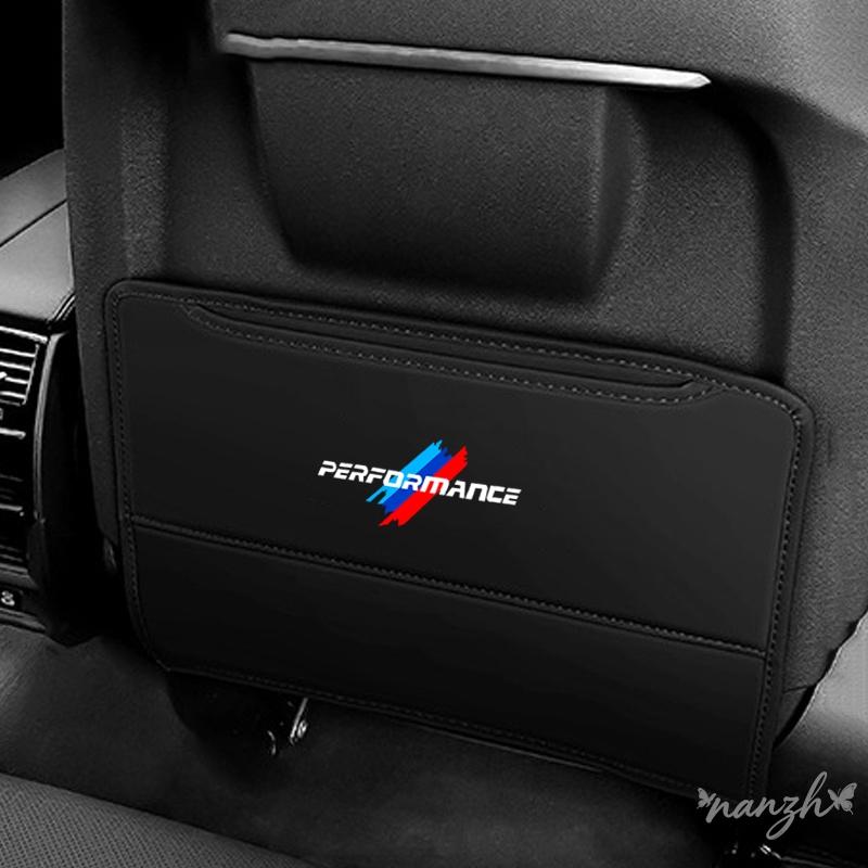 Rear Backrest Protection Anti-kick Pads For BMW Performance X1 X3 X4 X5 E46 E90 F20 E60 E39 F10 M1 M2 Car Seat Back Storage Bag HRC7