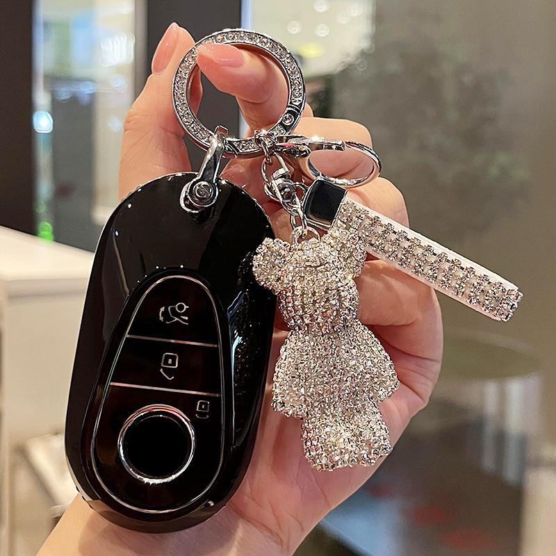 Чехол для автомобильного пульта дистанционного управления TPU для Mercedes Benz ACESG Class GLC CLA GLB CLE GLS W177 W205 W176 W213 W222 X167 AMG