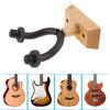 Деревянная настенная вешалка для гитары, держатель с регулируемым углом наклона для гитарного струнного инструмента