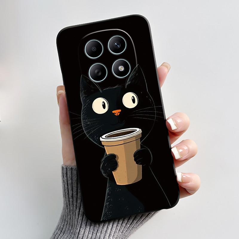 Чехол для LG V30/V30 Plus/V30S ThinQ/V35 ThinQ Мягкий Силиконовый Черный Чехол Милый Мультяшный Рисунок Пушистый Кролик Кот Щенок Чехол