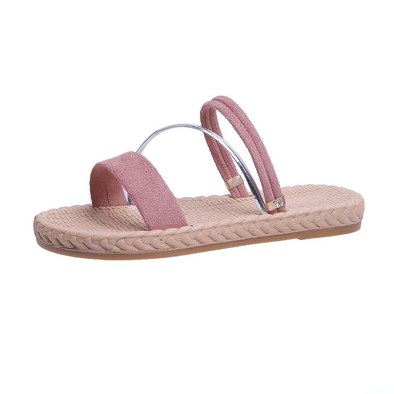 Модная летняя обувь Женские сандалии Плоские сандалии Женские тонкие полоски Гладиаторские пляжные сандалии Женские шлепанцы Шлепанцы 2024