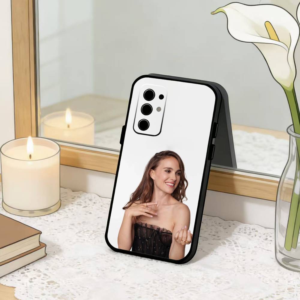 Чехол для телефона N-Natalie P-Portman-ES для Samsung Galaxy A73,A21s,A22,A31,A52,A53,A71,A41 Мягкий черный корпус