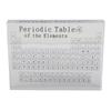 Periodic Table with Real Elements Inside Clear Acrylic Ergonomic Real Chemical Element Periodic