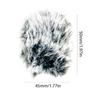 Furry Windscreen Wind Cover for Lapel Microphone Reduces Noise and Wind Interferences for Outdoor Recording Guard
