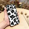Черный леопардовый чехол для телефона iPhone 17,16,15,14,13,12,11 Plus,Pro Max,XS,Разноцветный серебристый чехол для телефона Funda Cover