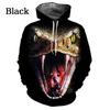 Fashion Men's Women 3d Snake Print Hoodie Personality Creative Snake Print Long Sleeve Top Hoodies Women Streetwear Hoodies