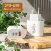 40W USB C Charger Quick Charge EU US Plug PD USB-C Type C Fast USB QC 3.0 Charger for IPhone 14 for Samsung