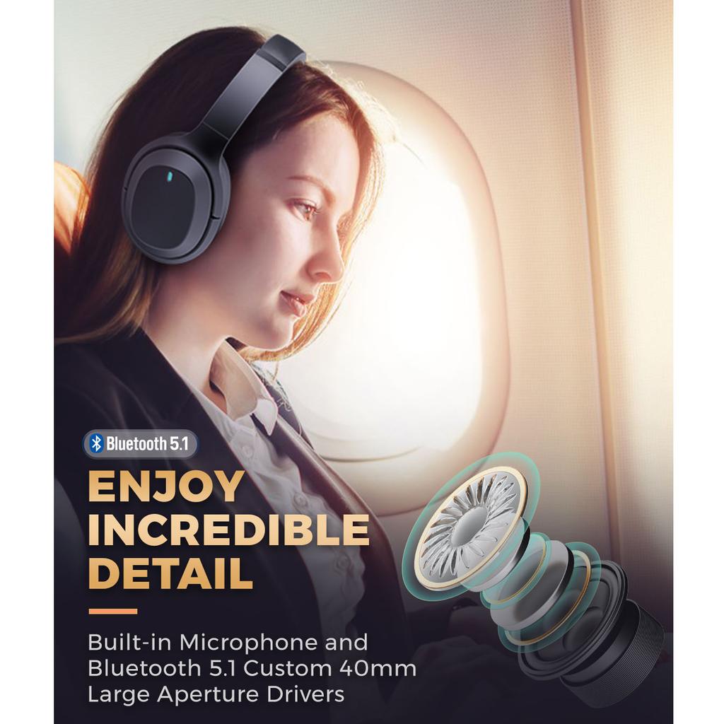 TWS Gaming/Gaming TWS Super Bass Bluetooth 5.0 ANC Noise Cancellation Headphones Over Ear Wireless Over Ear Headset HIFI Deep Bass