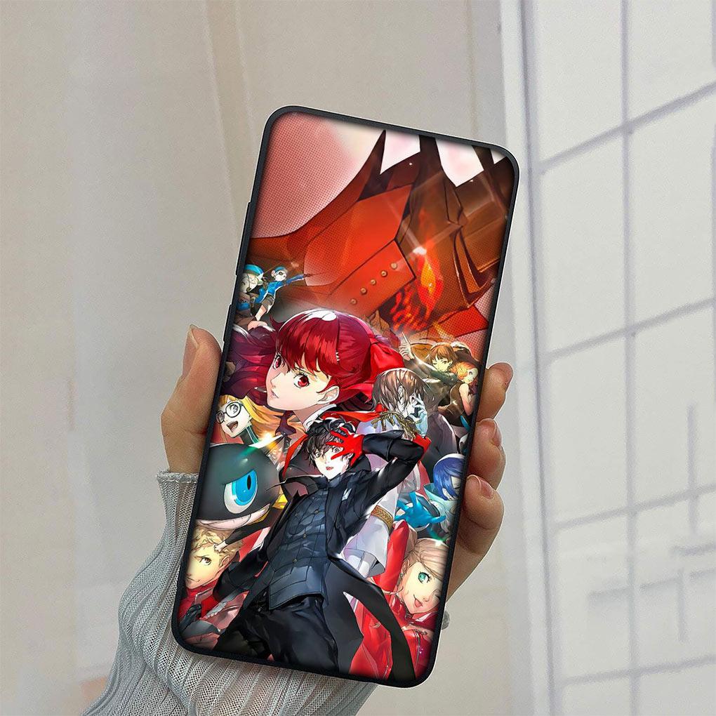 P-Personas Игра 5 P5s Мягкий Силиконовый Чехол для Xiaomi Redmi Note 10 12 Pro Max 10A 10C 12C 10X 10S 8T C Чехол Чехол для Телефона