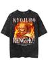 Demon Slayer Tanjiro Anime Vintage T Shirt Men Women Cotton Short Sleeve Casual Tops Graphic Tee Streetwear Cosplay Fashion 2026