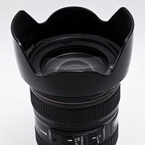 Lens Hood UV-Resistant To Install Camera Anti-Glare Easy Lens Petal Hood for Canon