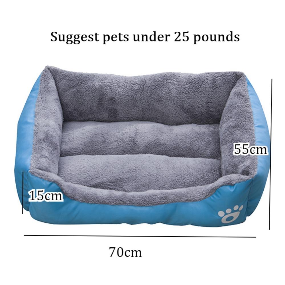 Cats Nest and Dog House Machine Washable Warm Winter Pets Bed Large Dogs Sofa Cushion Four Seasons Universal Pet Accessories