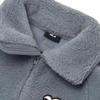 New MLB Velvet Jackets Unisex Gray 3AFDB0726-43GRS