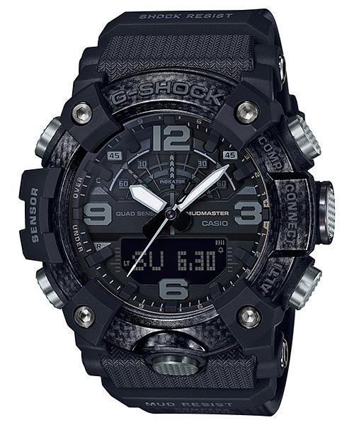 Casio Мужские кварцевые часы GG-B100-1B из смолы, водонепроницаемые 200 м, ударопрочные, цифровые