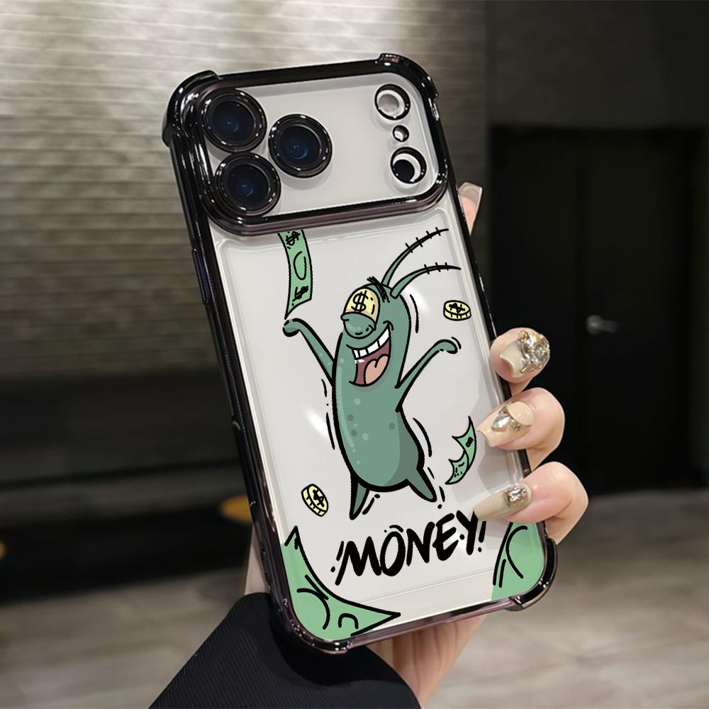 Милый Чехол для Телефона Губка Боб Квадратные Штаны для Xiaomi Redmi Note 15 14 13 12 14C 13C 12C 10C Pro Plus 4G 5G Противоударный Чехол