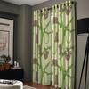Slender Loris Sloth Animals Window Curtains Curtains for Living Room Decorative Items Living Room