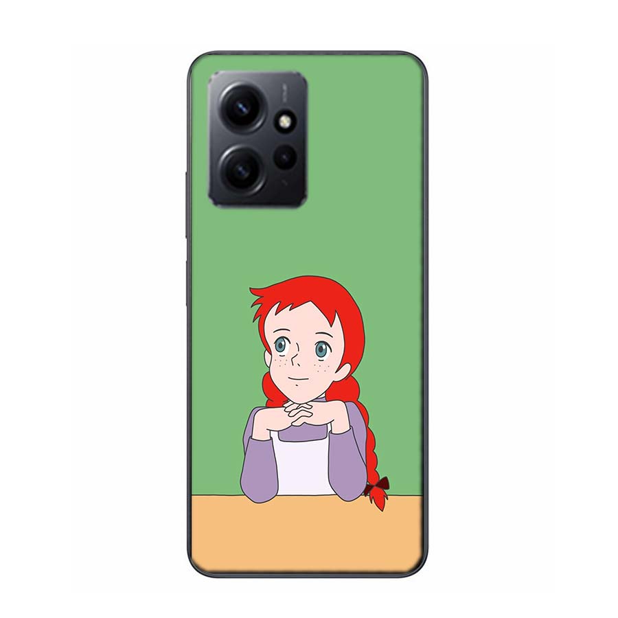 A-Anne of Green Gables Anne Shirley Phone Case For Redmi Note 14 15 Pro 5G 13 12 Pro Plus 11 11T 11E 11S 10 Pro 10S 9 9S Cover C