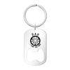 Engraved Metal Keychain Bottle Opener - Family Gift for Birthdays & Father's Day