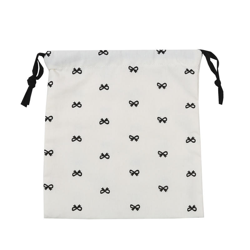 Сумка для хранения косметических средств с бантом и завязками для переноски, косметичка, сумка для нижнего белья и одежды, переносная сумка-органайзер