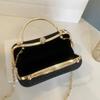 Dinner Bag Shiny Fashion Handheld Bag One Shoulder Chain Women's Crossbody Bag