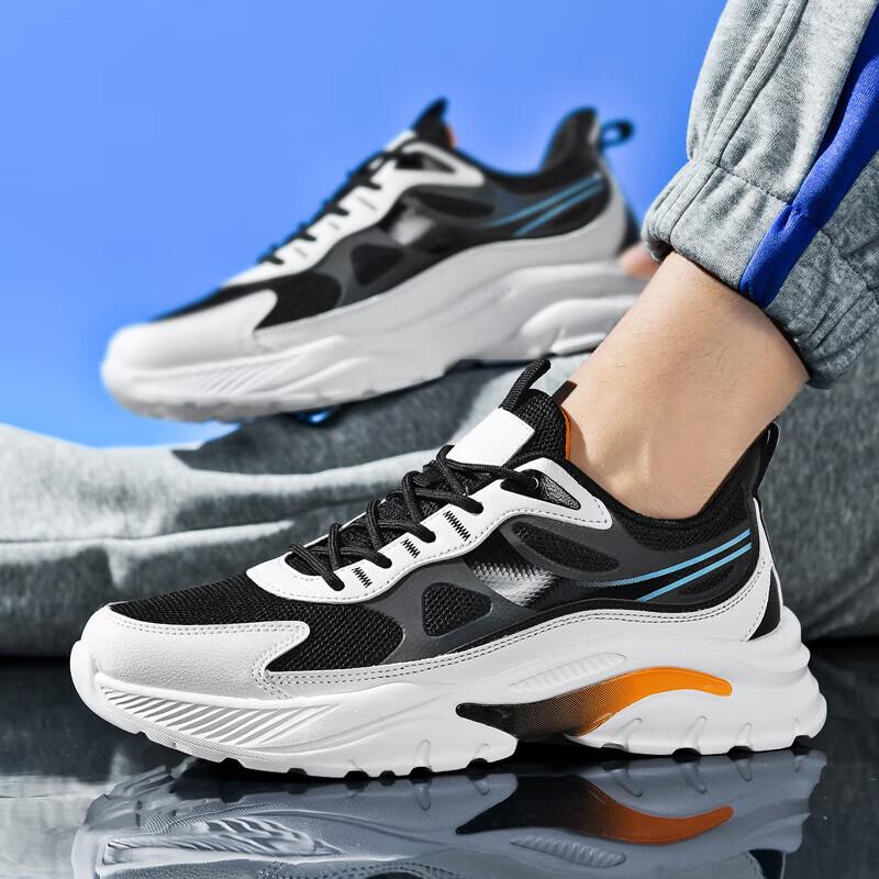 Кроссовки Мужские Летние Дышащие Мужские Туфли 2025 Новые Модные Сетчатые Туфли Повседневные Легкие Кроссовки Ультралегкие Кроссовки для Бега