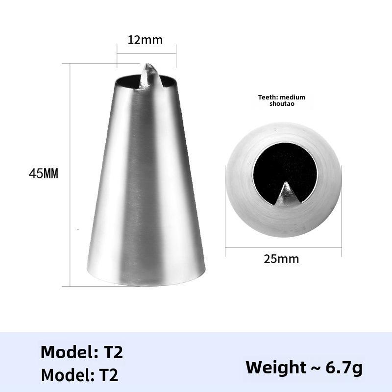 Набор насадок для украшения торта в корейском стиле с кондитерскими мешками