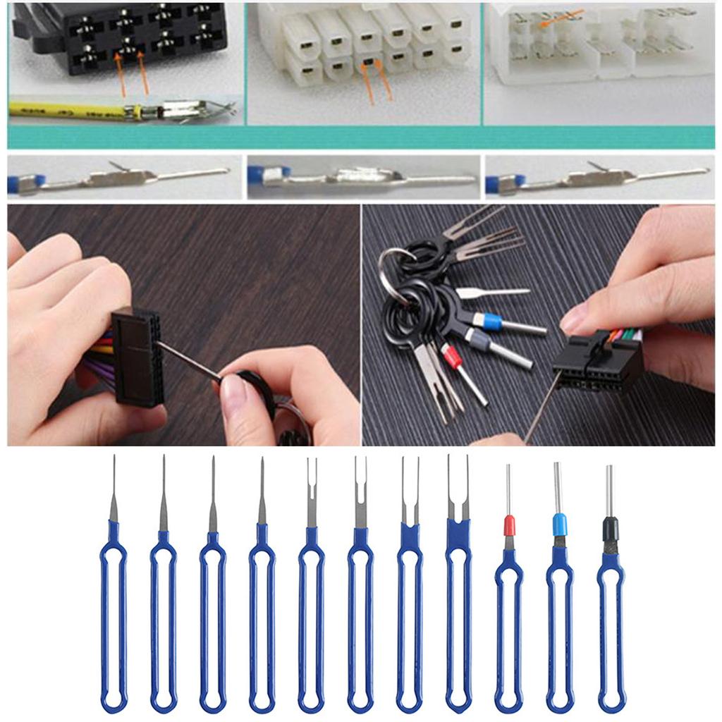 Комплексный инструмент для снятия электрических клемм автомобиля, инструмент для извлечения штифтов разъема, съемник для ремонта автомобиля