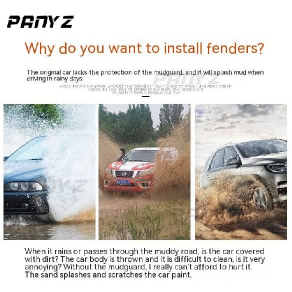 Брызговики для Toyota Tacoma Takuma 2005-2015, брызговики, переднее и заднее крыло, автомобильный стильный автомобиль