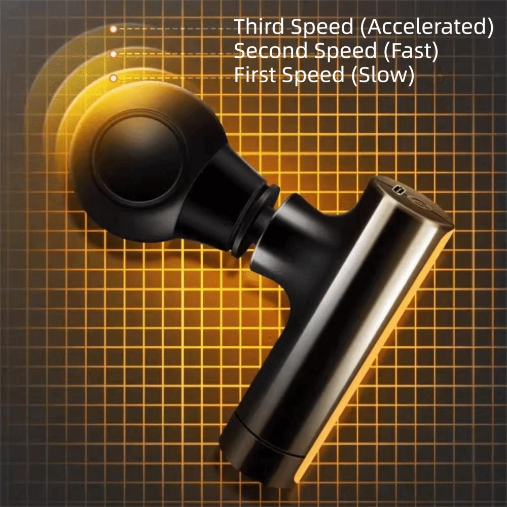 Deep Tissue Muscle Massager Ultra Compact Percussion Massager Vibration Massager  Muscle Relaxation