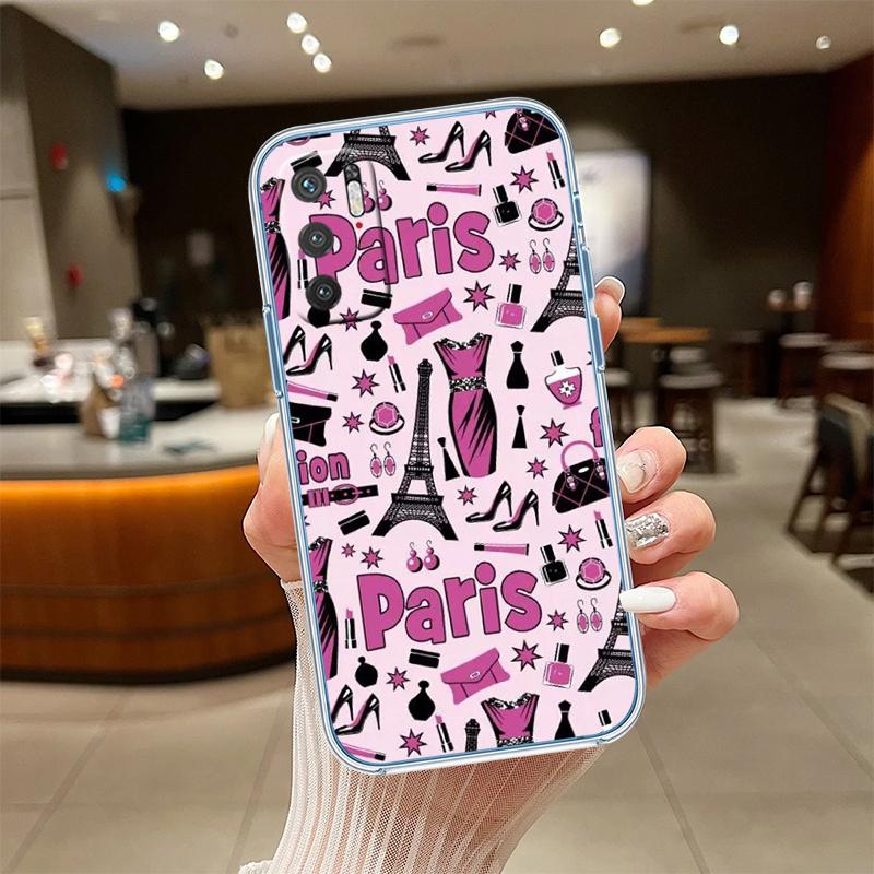 UP42 Paris Eiffel tower Transparent Phone Case for Motorola Moto Edge 20 30 40 50 S30 Fusion Ultra Pro Neo Lite + G200 G23